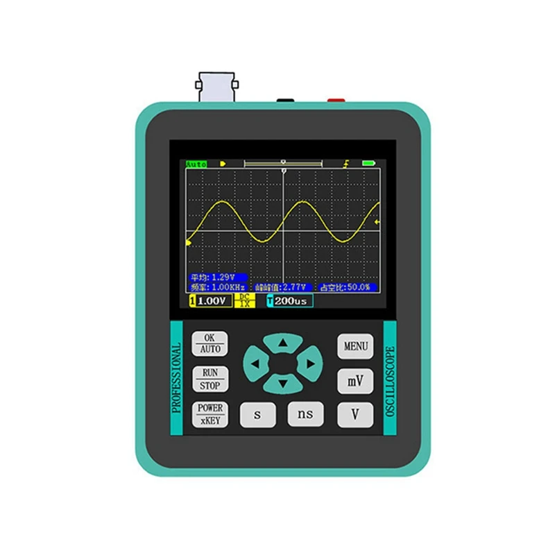 DSO1511E+ Professional Digital Oscilloscope Small Portable Oscilloscope 120M Bandwidth 500M Sampling
DSO1511E+ Professional Digital Oscilloscope Small Portable Oscilloscope 120M Bandwidth 500M Sampling
