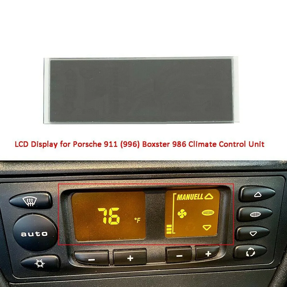 Digital Heater Climate Control Unit LCD Screen For Porsche 986 Boxster 996 Car Interior Parts HAVC Instrument Clusters
Digital Heater Climate Control Unit LCD Screen For Porsche 986 Boxster 996 Car Interior Parts HAVC Instrument Clusters
