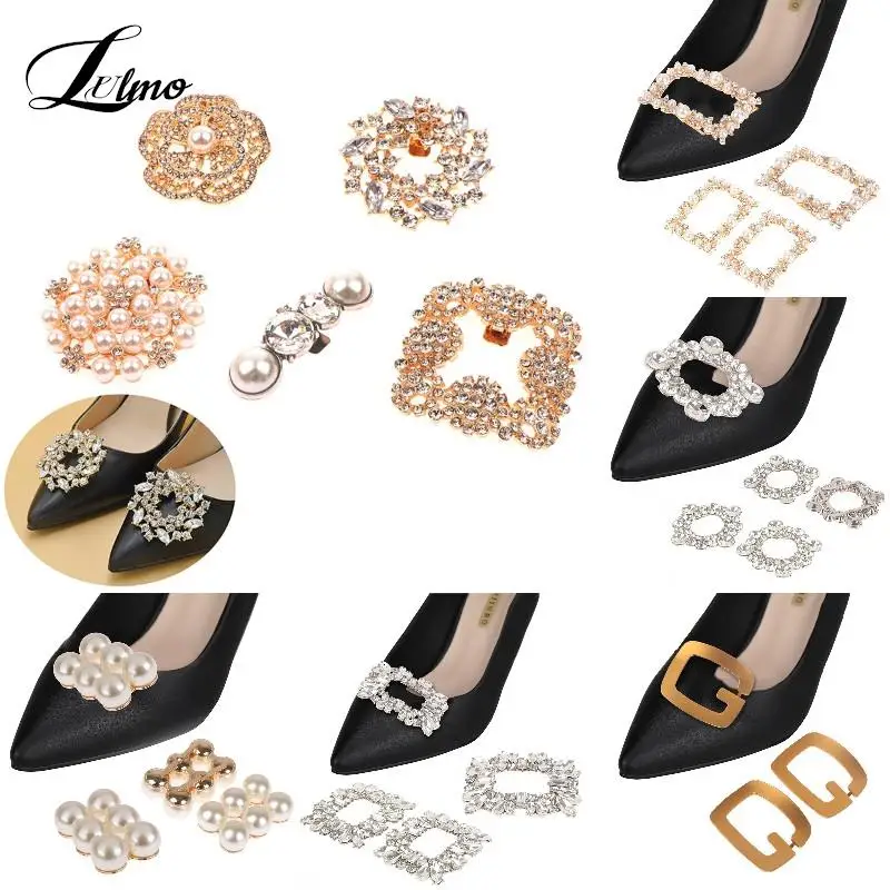 1Pair Detachable Shoes Decorations Shiny Crystal Shoes Clip Charm Buckle Rhinestone Brooch Women Bag Pendant Bride Accessories
1Pair Detachable Shoes Decorations Shiny Crystal Shoes Clip Charm Buckle Rhinestone Brooch Women Bag Pendant Bride Accessories