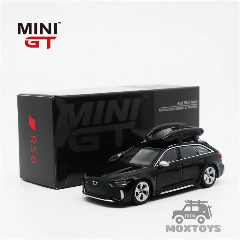 MINI GT 1:64 alloy model car Audi Audi RS 6 Avant Mythos with roof box collection ornaments gift
MINI GT 1:64 alloy model car Audi Audi RS 6 Avant Mythos with roof box collection ornaments gift