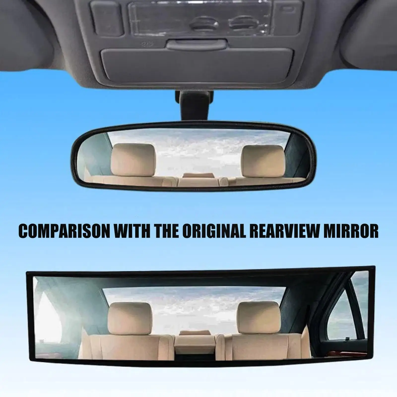 Rear View Mirror Panoramic Clear Rearview Mirror Anti- Universal Mirror Wide-angle Anti Interior Fog Car D2n3
Rear View Mirror Panoramic Clear Rearview Mirror Anti- Universal Mirror Wide-angle Anti Interior Fog Car D2n3