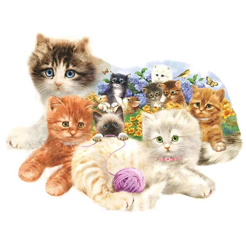 Montessori Kids Gift Cat Puzzle Wooden Toy Jigsaw Children Box Animal Design Irregular Shape Unique Crafts Board Game Wholesale
Montessori Kids Gift Cat Puzzle Wooden Toy Jigsaw Children Box Animal Design Irregular Shape Unique Crafts Board Game Wholesale