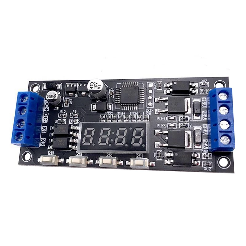 12V24V High Power Effect Tube Delay Time Module Two-Way Switch Control Board
12V24V High Power Effect Tube Delay Time Module Two-Way Switch Control Board