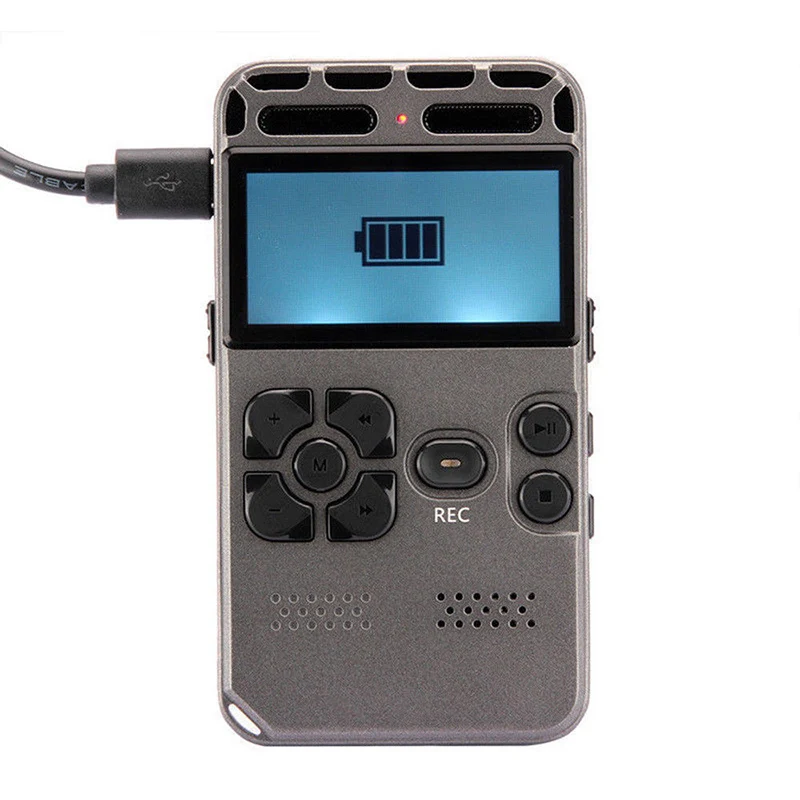 8GB Rechargeable LCD Digital Audio Sound Voice Recorder Portable Dictaphone MP3 Player Digital Voice Recorder Dictaphone
8GB Rechargeable LCD Digital Audio Sound Voice Recorder Portable Dictaphone MP3 Player Digital Voice Recorder Dictaphone