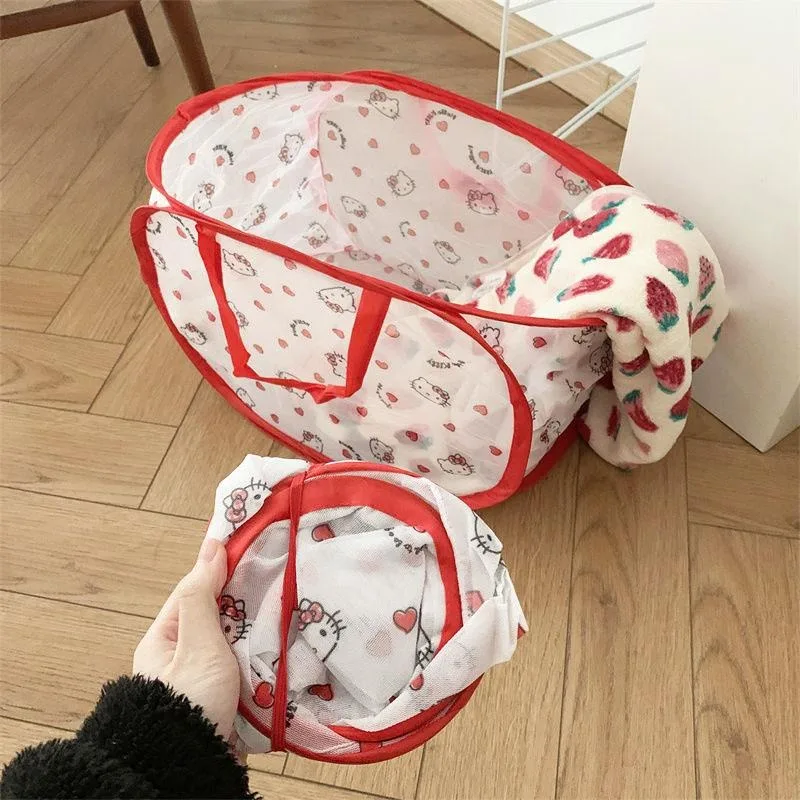 57X27X27CM Sanrio Dirty Laundry Basket Hello Kitty Folding Laundry Basket Clothes Storage Basket Household Toy Bucket Basket
57X27X27CM Sanrio Dirty Laundry Basket Hello Kitty Folding Laundry Basket Clothes Storage Basket Household Toy Bucket Basket