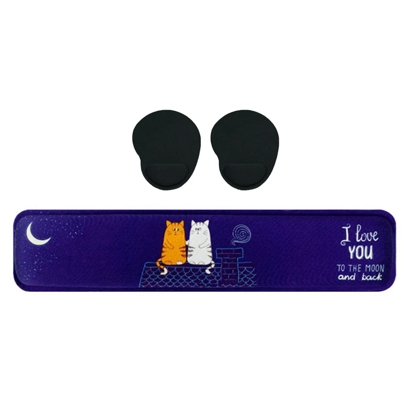 2 Pack Black High-End Gift Wrist Mouse Pad With Memory Foam Keyboard Rest Ergonomic Computer Wrist Rest
2 Pack Black High-End Gift Wrist Mouse Pad With Memory Foam Keyboard Rest Ergonomic Computer Wrist Rest