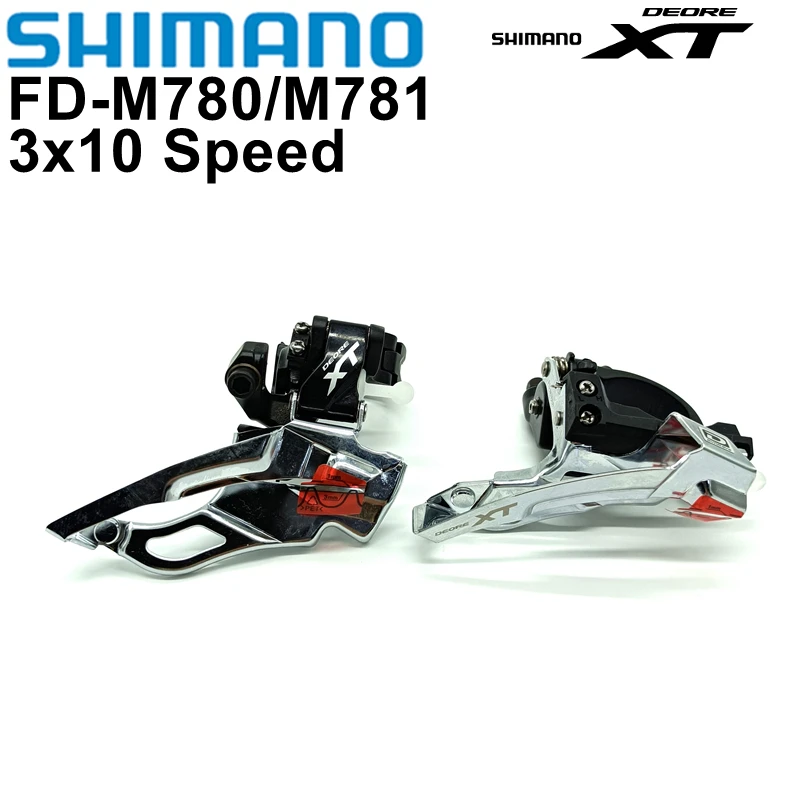 

Shimano Deore XT M780 M781 M785 Bike Front Derailleur FD-M780 FD-M781 FD-M785 FD-M786 MTB Bike Derailleurs 20/30 Speed FD-M780-E