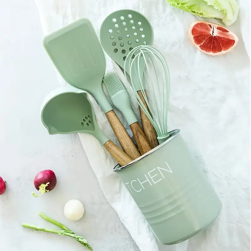 Silicon Handle Spatula Spoon Kit For Non-Stick Pan Silicone Kitchen,Silicone Cooking Utensil Set,6 Pcs Silicone Cooking Kitchen
Silicon Handle Spatula Spoon Kit For Non-Stick Pan Silicone Kitchen,Silicone Cooking Utensil Set,6 Pcs Silicone Cooking Kitchen