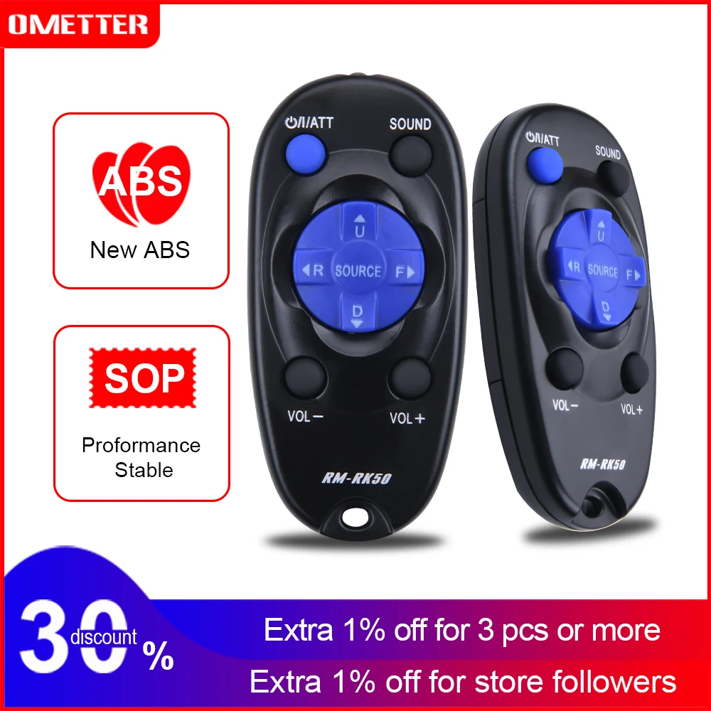 Accoona New Remote Control Replacement for JVC Car Stereo RM-RK50 RM-RK52 KD-A625 KD-A725
Accoona New Remote Control Replacement for JVC Car Stereo RM-RK50 RM-RK52 KD-A625 KD-A725