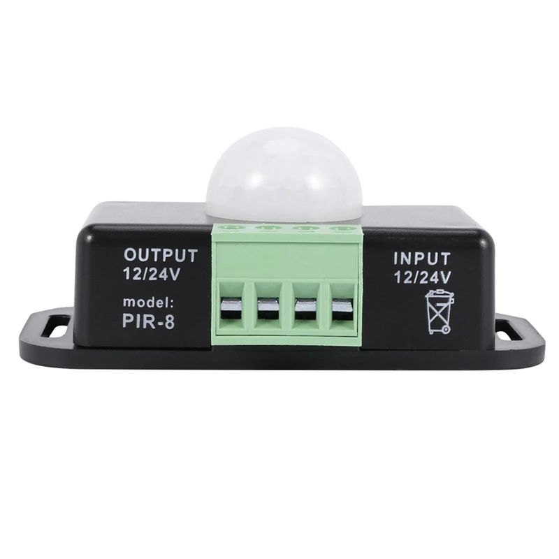 20 X DC 12V/24V 8A Body Infrared PIR Motion Sensor Switch LED Light Strip Automatic, Black
20 X DC 12V/24V 8A Body Infrared PIR Motion Sensor Switch LED Light Strip Automatic, Black