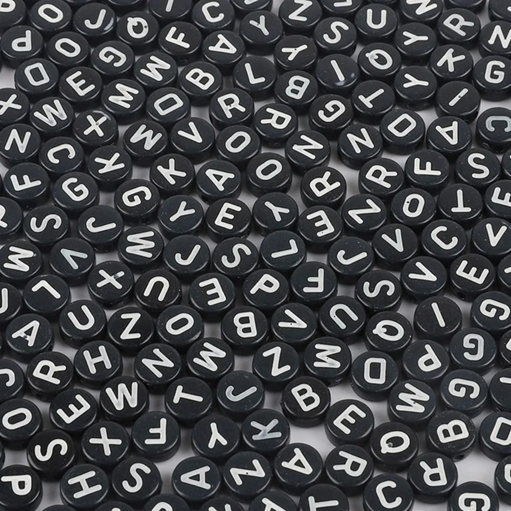 100pcs Mixed English Letter Acrylic Beads Heart Alphabet Number Spacer Beads Jewelry Making DIY Accessories Bracelet Necklace
100pcs Mixed English Letter Acrylic Beads Heart Alphabet Number Spacer Beads Jewelry Making DIY Accessories Bracelet Necklace