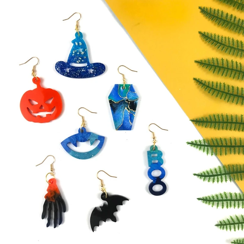 Halloween Earrings Mold Silicone Earring Mold Earring Jewelry Epoxy Resin Casting Resin Jewelry Making Diy Craft
Halloween Earrings Mold Silicone Earring Mold Earring Jewelry Epoxy Resin Casting Resin Jewelry Making Diy Craft