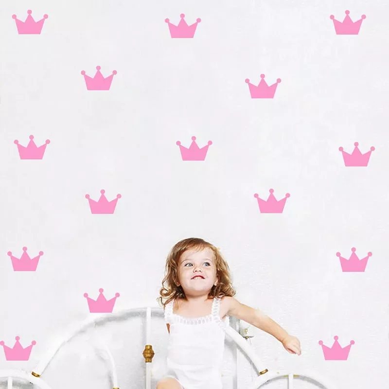 Crown Wall Stickers Kid's Bedroom Decorate Wall Decals Princess Baby Room Wall Decor Vinyl Wall Sticker for kids rooms
Crown Wall Stickers Kid's Bedroom Decorate Wall Decals Princess Baby Room Wall Decor Vinyl Wall Sticker for kids rooms
