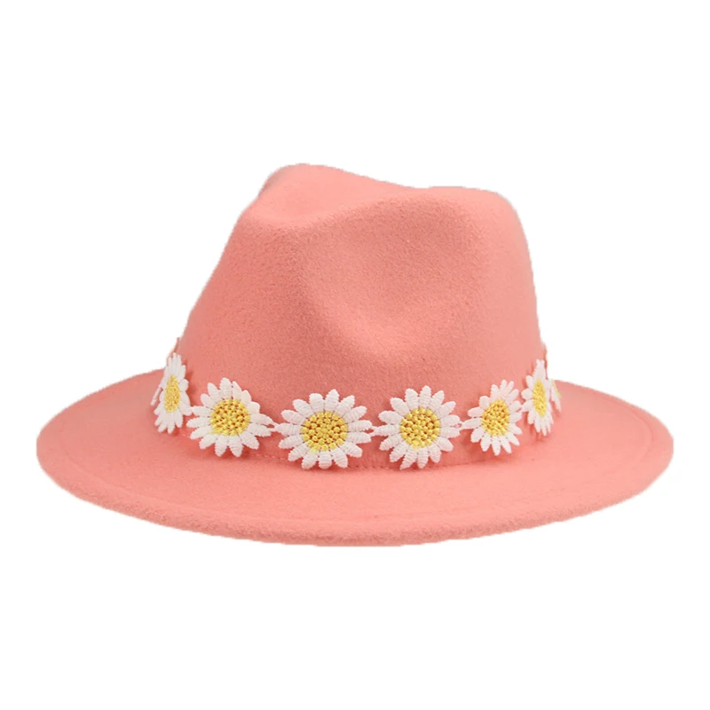 Fedoras Women Hats Solid Yellow Flowers Band Hats for Women Kids Adults Outdoor Panama Fedoras Hats for Men Sombreros De Mujer 
Fedoras Women Hats Solid Yellow Flowers Band Hats for Women Kids Adults Outdoor Panama Fedoras Hats for Men Sombreros De Mujer