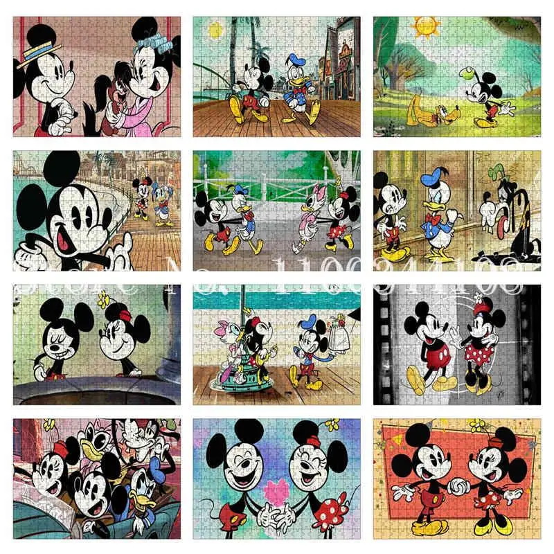 300/500/1000 Pcs Set Disney Cartoon Mickey Mouse Toys Puzzle Jigsaw Puzzles Early Learning Educational Toy for Children Gifts
300/500/1000 Pcs Set Disney Cartoon Mickey Mouse Toys Puzzle Jigsaw Puzzles Early Learning Educational Toy for Children Gifts