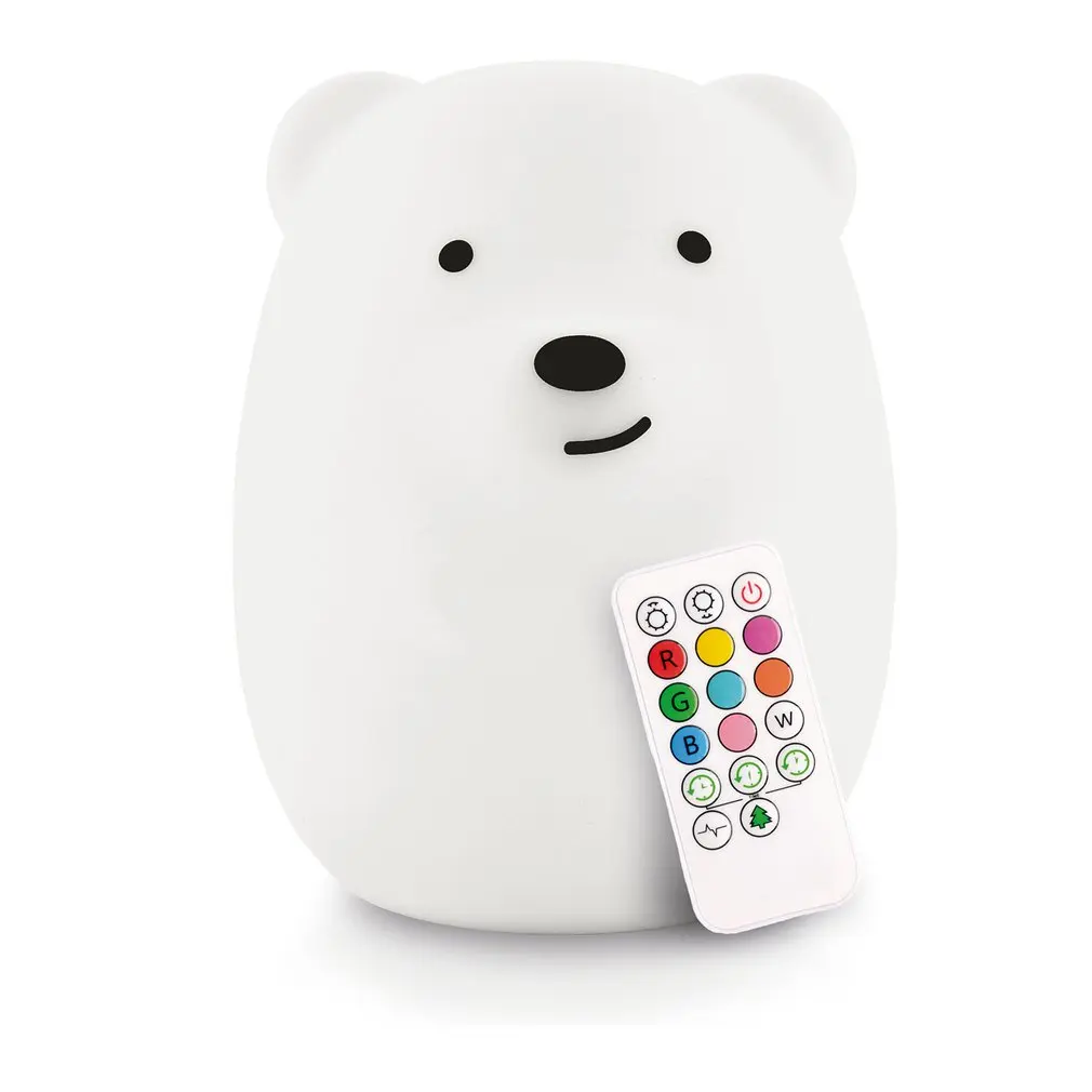 Silicone Bear Pat Remote Control Light Usb Rechargeable Lamp Bedside Atmosphere Lamp Charging Remote Control Version 
Silicone Bear Pat Remote Control Light Usb Rechargeable Lamp Bedside Atmosphere Lamp Charging Remote Control Version