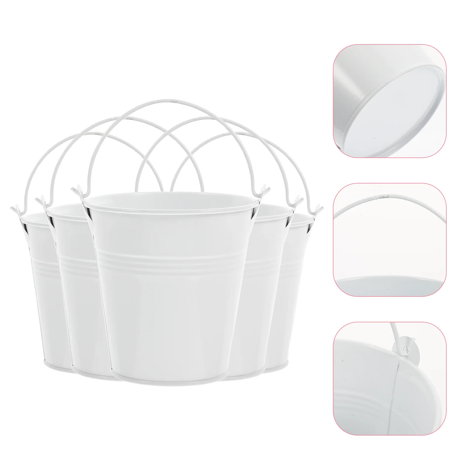 Iron Flower Bucket Party Small Metal Bucket Iron Pot Retro Desktop Storage Organizer Planting Iron Planters Home Holder Handle
Iron Flower Bucket Party Small Metal Bucket Iron Pot Retro Desktop Storage Organizer Planting Iron Planters Home Holder Handle