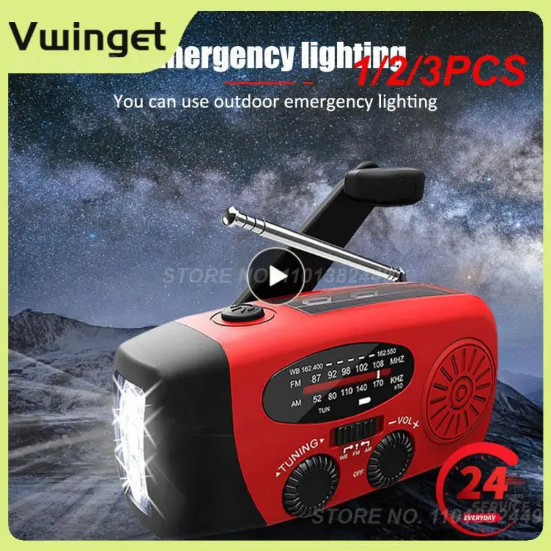 1/2/3PCS Multifunctional Solar Radio Hand Crank Dynamo Power Bank AM/FM/NOAA Weather Radio LED Flashlight Outdoor Survival
1/2/3PCS Multifunctional Solar Radio Hand Crank Dynamo Power Bank AM/FM/NOAA Weather Radio LED Flashlight Outdoor Survival