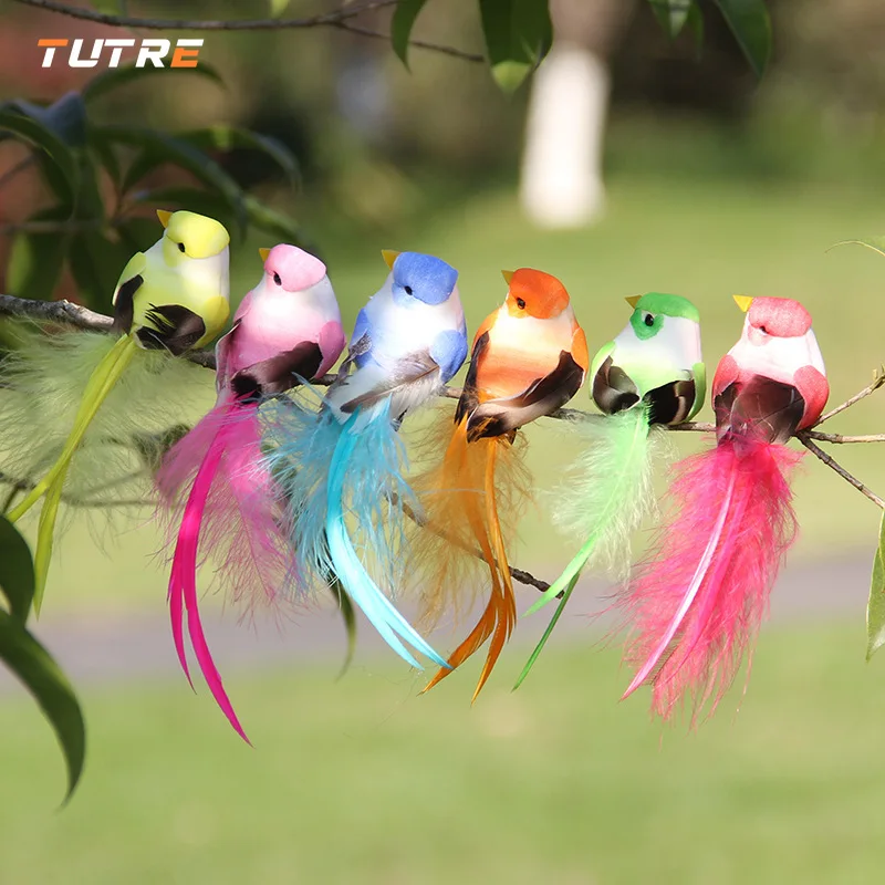 4PC Artificial Foam Feather Simulation Bird DIY Party Crafts Magnet Decor Artificial Foam Feather Colorful Birds Random Color
4PC Artificial Foam Feather Simulation Bird DIY Party Crafts Magnet Decor Artificial Foam Feather Colorful Birds Random Color
