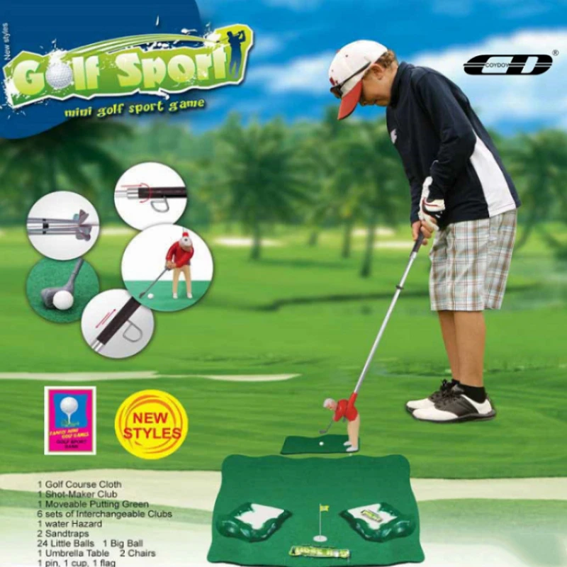 Mini Golf Club Games Toy Professional Practice Golf Ball Sport Set Children's Toy Golf Club Practice Ball Sports Indoor Games
Mini Golf Club Games Toy Professional Practice Golf Ball Sport Set Children's Toy Golf Club Practice Ball Sports Indoor Games