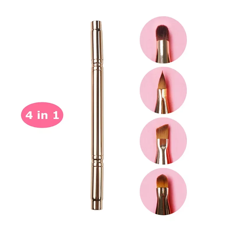 NEW2023 in 1 Multifunctional Makeup Brush Metal Gold Retractable Eyeshadow Eyebrow Brush Concealer Brush Lip Gloss Brush for Tra
NEW2023 in 1 Multifunctional Makeup Brush Metal Gold Retractable Eyeshadow Eyebrow Brush Concealer Brush Lip Gloss Brush for Tra