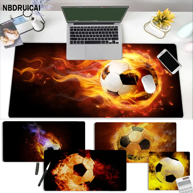 Игровой скоростной коврик для мыши Flame Football, розничная продажа, маленький резиновый коврик для мыши, размер для большой кромки, блокировка, игровой коврик для клавиатуры
Игровой скоростной коврик для мыши Flame Football, розничная продажа, маленький резиновый коврик для мыши, размер для большой кромки, блокировка, игровой коврик для клавиатуры