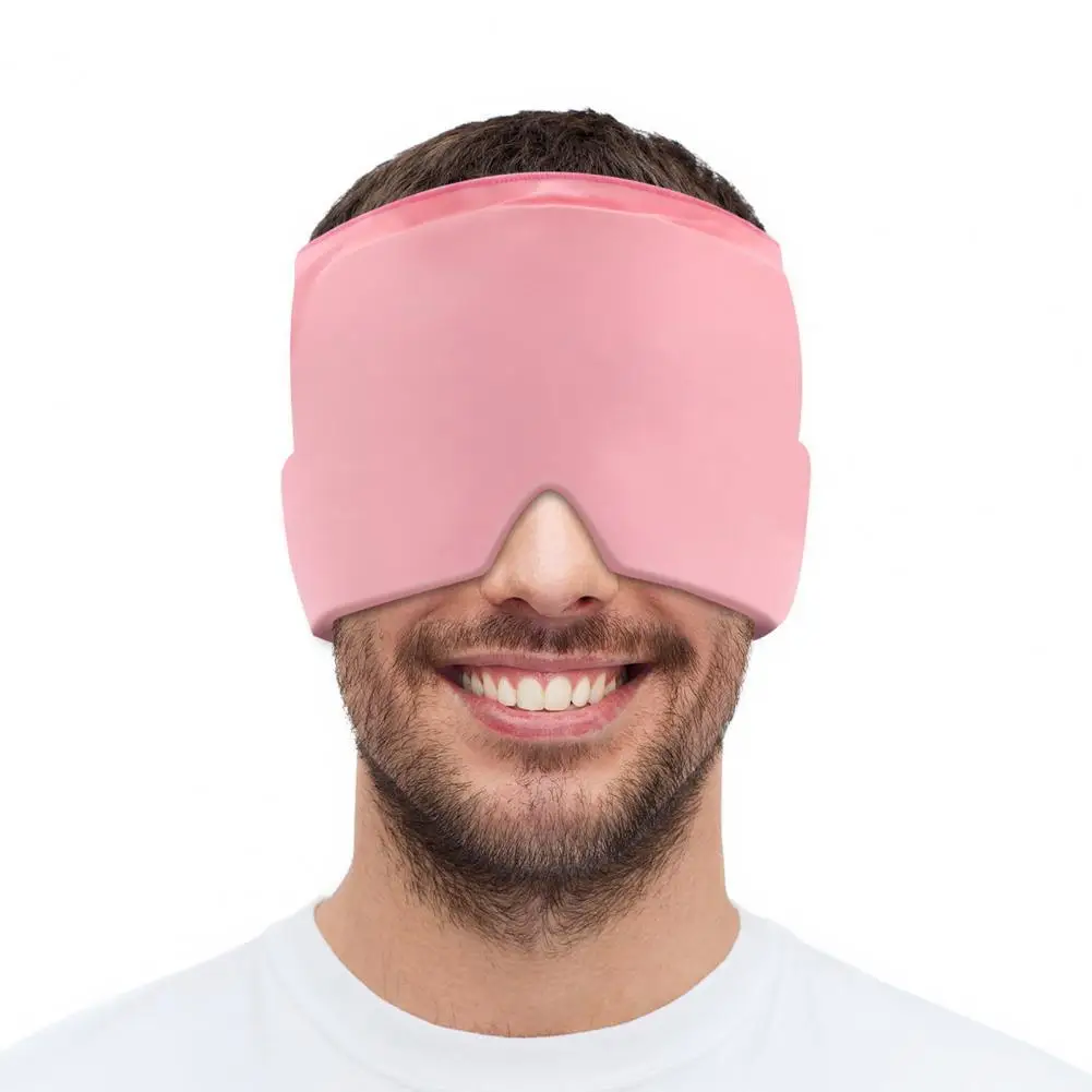 Men Women Head Wrap Adjustable Headache Relief Ice Pack Migraine Relief Hat V-shape Nose Hole Head Massage Migraine Relief Caps
Men Women Head Wrap Adjustable Headache Relief Ice Pack Migraine Relief Hat V-shape Nose Hole Head Massage Migraine Relief Caps