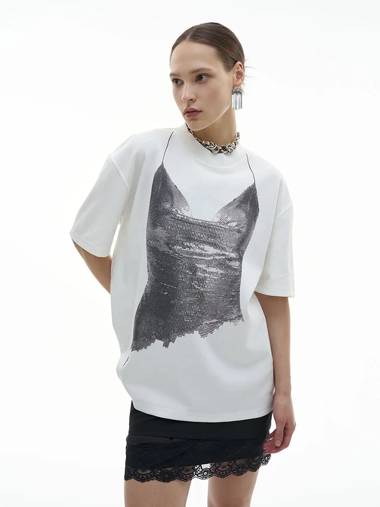 T-Shirts Women 2023 New Tops Female Loose Tshirt Summer Tee White Round Neck Oversized T Shirt
T-Shirts Women 2023 New Tops Female Loose Tshirt Summer Tee White Round Neck Oversized T Shirt