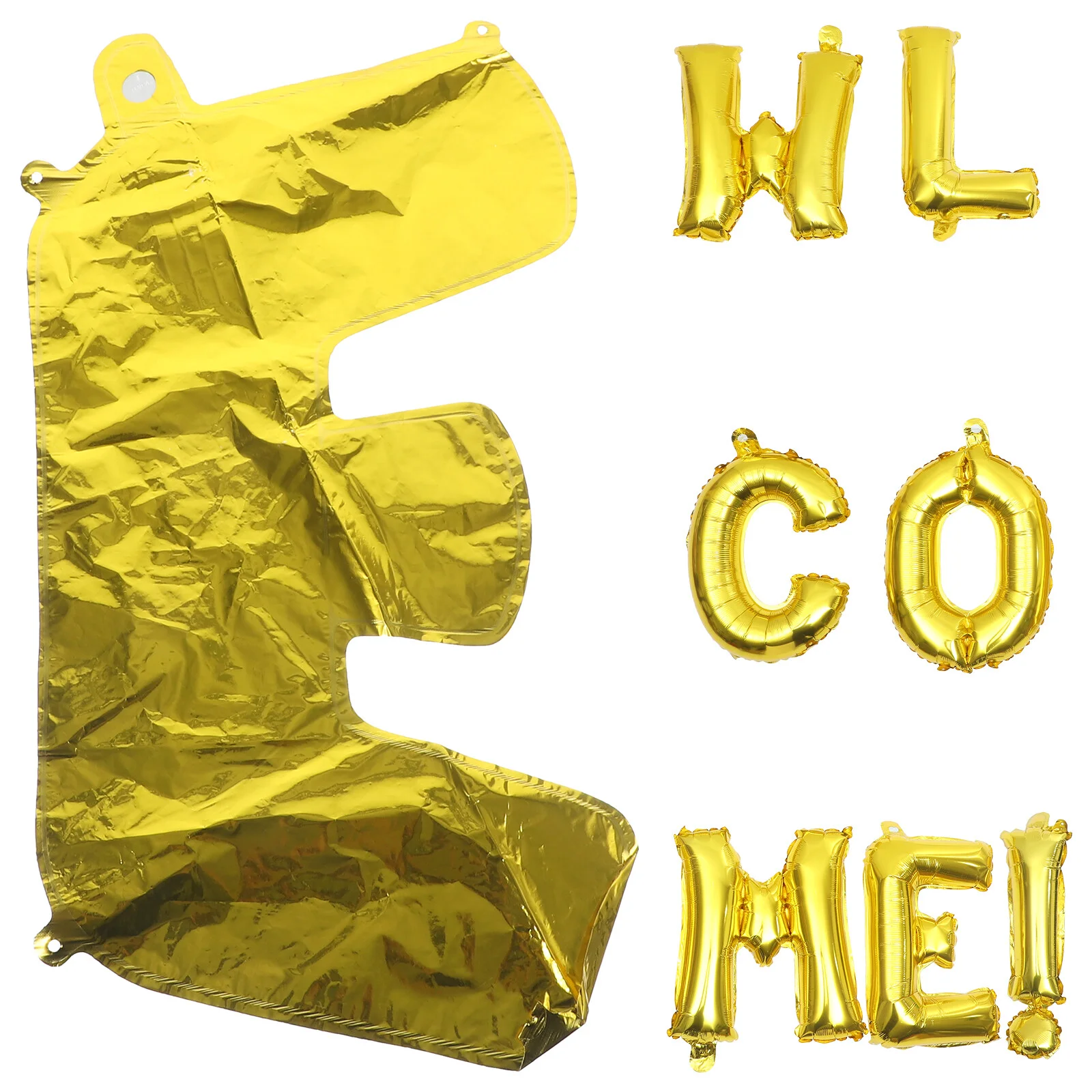 Ornaments Alphabet Banner Party Decorative Balloons Aluminum Foil Welcome Film Birthday Decoration Office Holiday Happy
Ornaments Alphabet Banner Party Decorative Balloons Aluminum Foil Welcome Film Birthday Decoration Office Holiday Happy