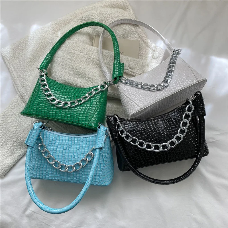 2023 Fashion Vintage Women Handbags Leather Underarm Bag Chain Women Shoulder Bags Solid Color Zipper Female Handbag Clutch
2023 Fashion Vintage Women Handbags Leather Underarm Bag Chain Women Shoulder Bags Solid Color Zipper Female Handbag Clutch