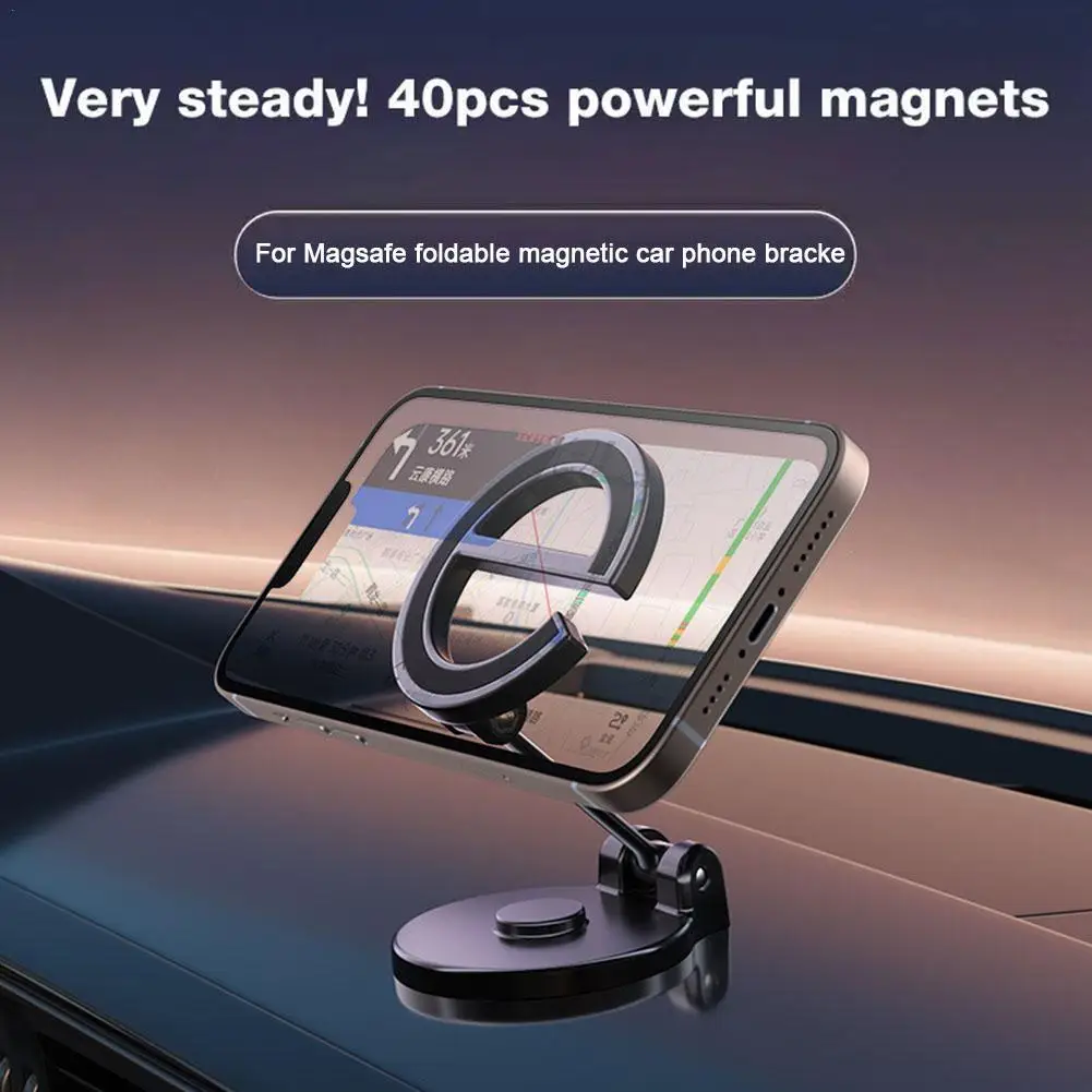 Magnetic Car Phone Holder 360° Rotation For IPhone For Adhesive Dashboard Desktop Adjustable Mount
Magnetic Car Phone Holder 360° Rotation For IPhone For Adhesive Dashboard Desktop Adjustable Mount