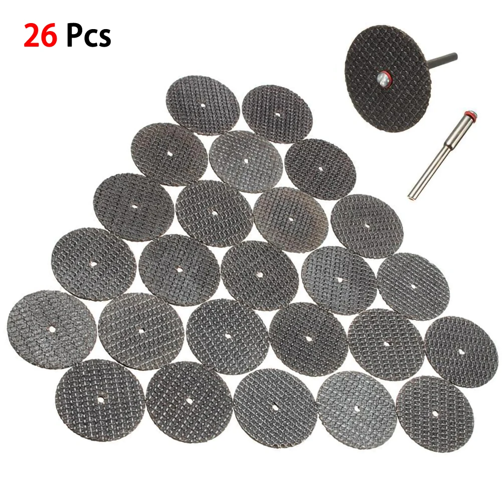 26PC Metal Cutting Disc for Dremel Grinder Rotary Tool Circular Saw Blade Cutting
26PC Metal Cutting Disc for Dremel Grinder Rotary Tool Circular Saw Blade Cutting