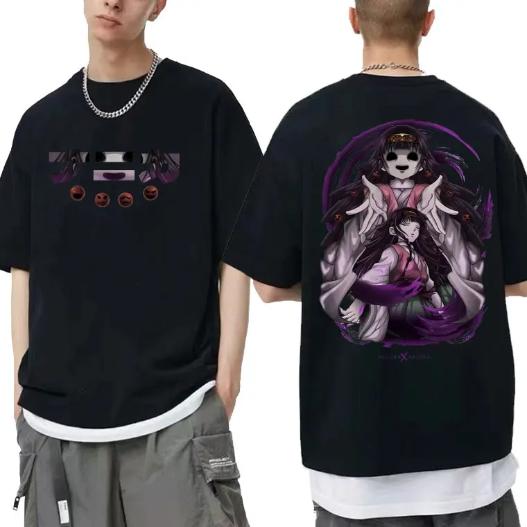 Anime Hunter X Hunter Alluka Zoldyck Tshirt Alluka Nanika Graphic T-shirts Men Women Manga Oversized T Shirts Male Kawaii Tees
Anime Hunter X Hunter Alluka Zoldyck Tshirt Alluka Nanika Graphic T-shirts Men Women Manga Oversized T Shirts Male Kawaii Tees