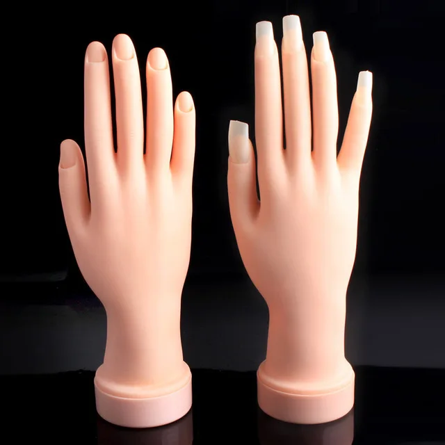 Silicone Prosthetic Right Hand for Nails Practice Nail Art Tools Knuckles Can Be Bent Nail Clips Nail Supplies for Professionals
Silicone Prosthetic Right Hand for Nails Practice Nail Art Tools Knuckles Can Be Bent Nail Clips Nail Supplies for Professionals