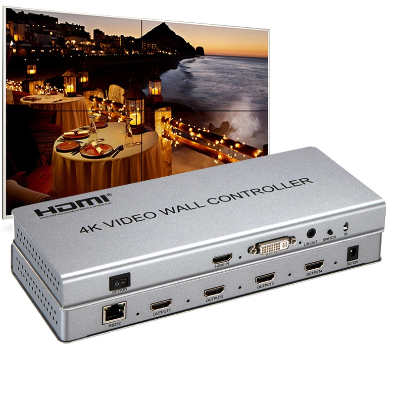Видеоконтроллер настенный 4K 2x2 DVI HDMI, процессор для сращивания с несколькими экранами, 1x2/1x1/1x3/1x4/4x1, устройство для сращивания стен телевизоро...
Видеоконтроллер настенный 4K 2x2 DVI HDMI, процессор для сращивания с несколькими экранами, 1x2/1x1/1x3/1x4/4x1, устройство для сращивания стен телевизоро...