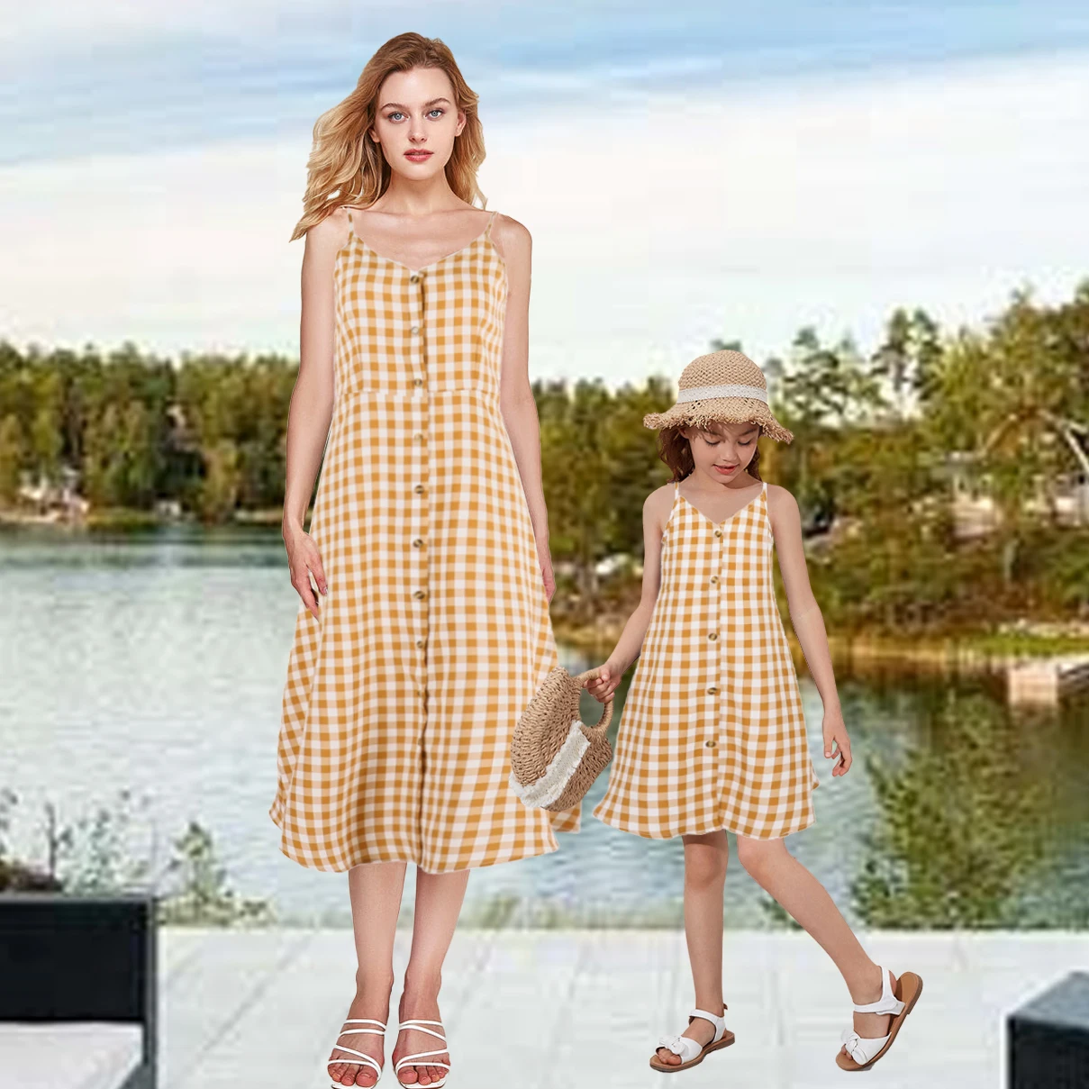 2022 New Family Matching Outfits Women Girls Kids Dress Parent-Child Casual Clothes Mother Daughter Beachwear
2022 New Family Matching Outfits Women Girls Kids Dress Parent-Child Casual Clothes Mother Daughter Beachwear