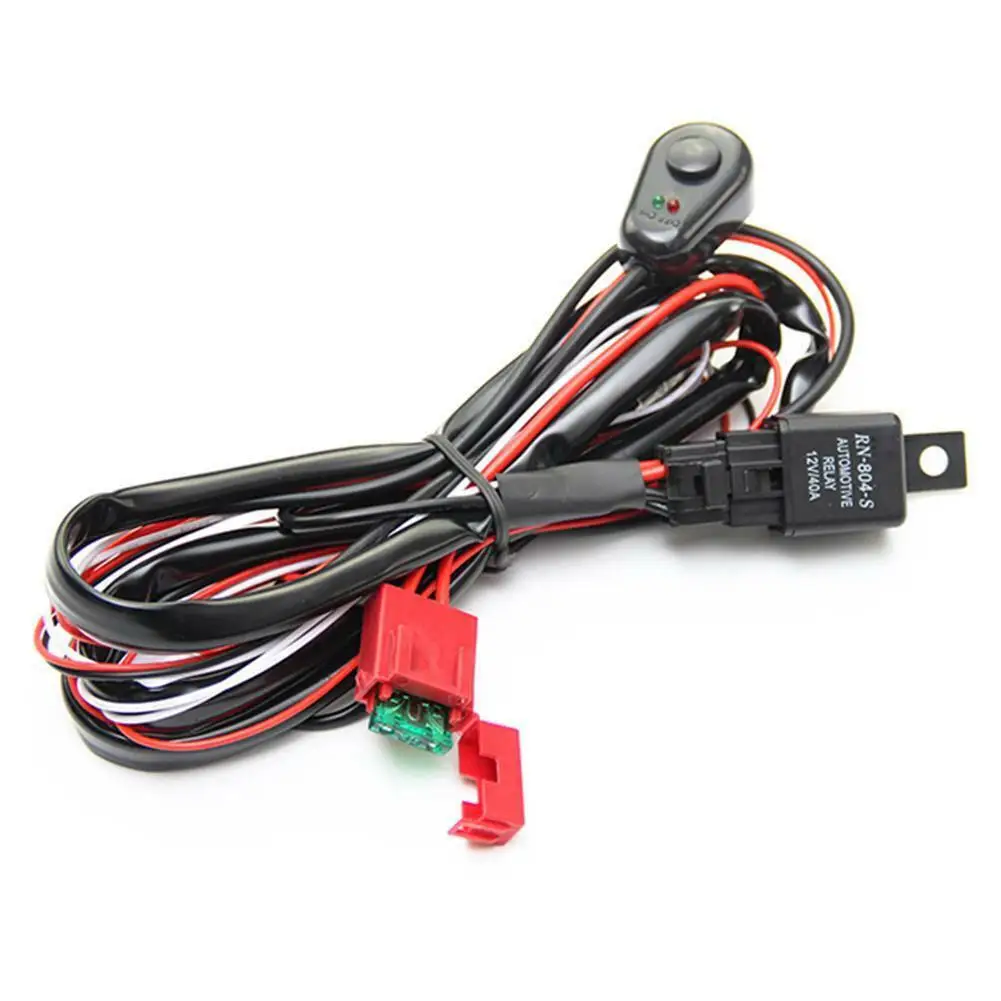 Universal 12V LED Work Light Bar Laser Rocker Switch Wiring Harness Kit 40A Relay Fuse Set For Cars Truck Motorcycle Drop Ship
Universal 12V LED Work Light Bar Laser Rocker Switch Wiring Harness Kit 40A Relay Fuse Set For Cars Truck Motorcycle Drop Ship