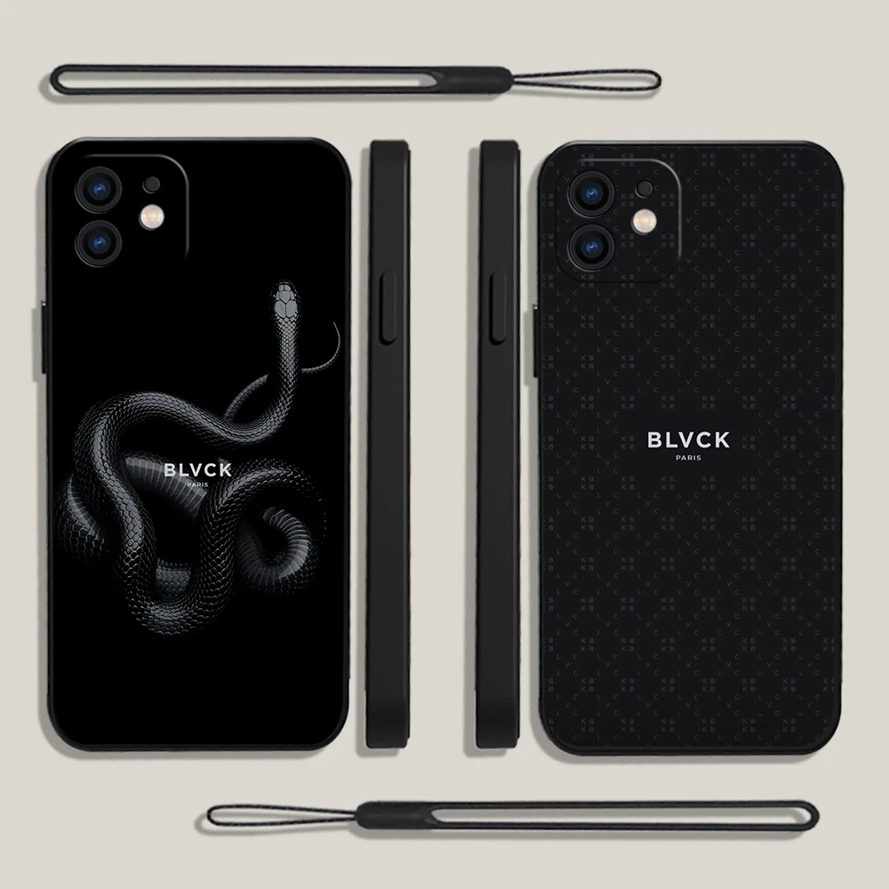 Luxury Design Blvcks Parises Snake Phone Case For iPhone 14 13 12 11 Pro Mini X XR XS MAX Plus Silicone Cases with Hand Strap
Luxury Design Blvcks Parises Snake Phone Case For iPhone 14 13 12 11 Pro Mini X XR XS MAX Plus Silicone Cases with Hand Strap