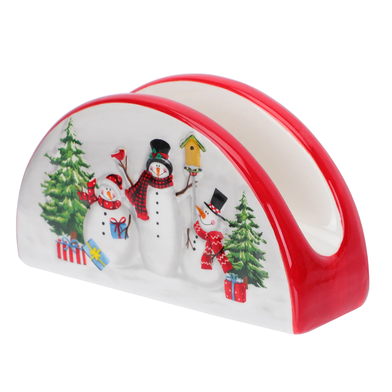Napkin Holder Tissue Dispenser Stand Christmas Rack Paper Tabletowel Ceramic Tabletop Freestanding Cocktail Dining Hand Storage 
Napkin Holder Tissue Dispenser Stand Christmas Rack Paper Tabletowel Ceramic Tabletop Freestanding Cocktail Dining Hand Storage