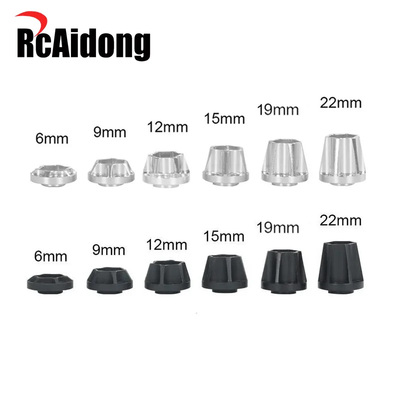 4pcs Aluminum 1/10 12mm Hexagonal Wheel Lengthened Coupling for RC Track Axial Rim SCX10 Traxxa S TRX4 D90 Tyres
4pcs Aluminum 1/10 12mm Hexagonal Wheel Lengthened Coupling for RC Track Axial Rim SCX10 Traxxa S TRX4 D90 Tyres