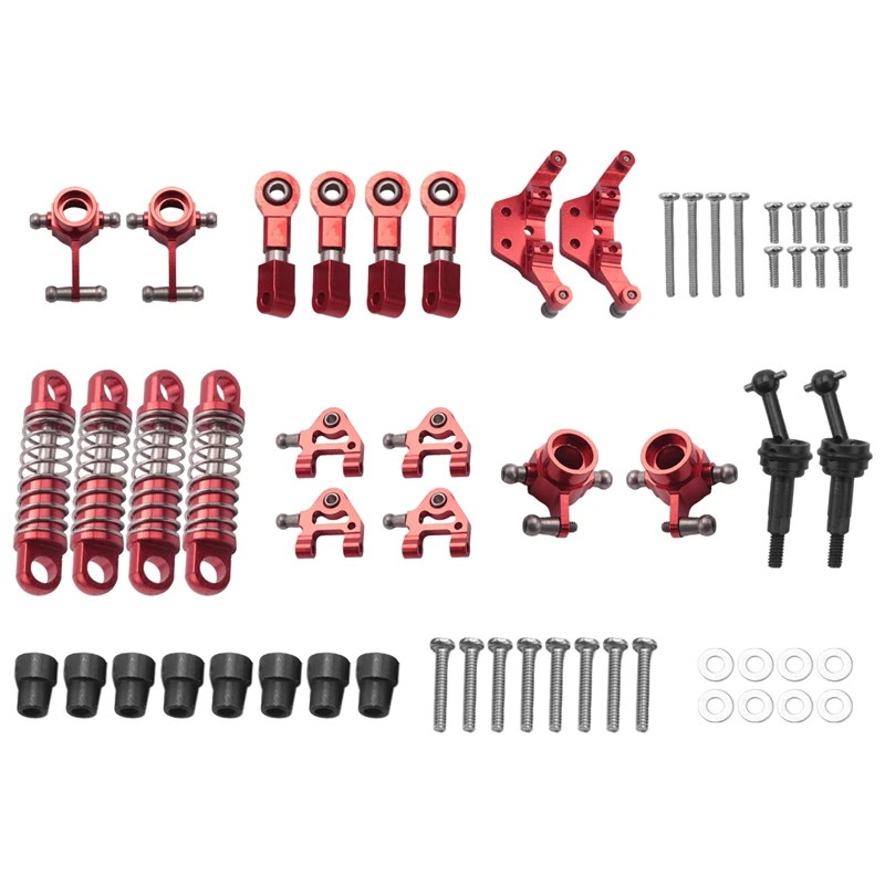 Metal Full Set Upgrade Parts Shock Absorber for Wltoys 1/28 K969 K979 K989 K999 P929 P939 Rc Car Parts,Red
Metal Full Set Upgrade Parts Shock Absorber for Wltoys 1/28 K969 K979 K989 K999 P929 P939 Rc Car Parts,Red