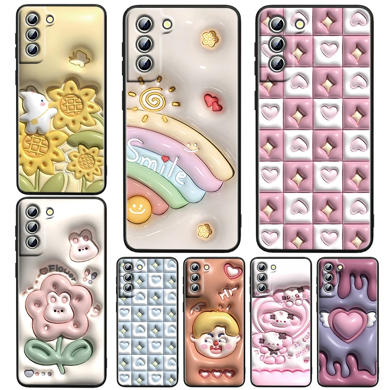 Nonstereoscopic 3D Vision Flower Cute Black Phone Case For Samsung Galaxy S23 S22 S21 S20 FE Ultra Plus S10 Lite S9 4G 5G Cover
Nonstereoscopic 3D Vision Flower Cute Black Phone Case For Samsung Galaxy S23 S22 S21 S20 FE Ultra Plus S10 Lite S9 4G 5G Cover