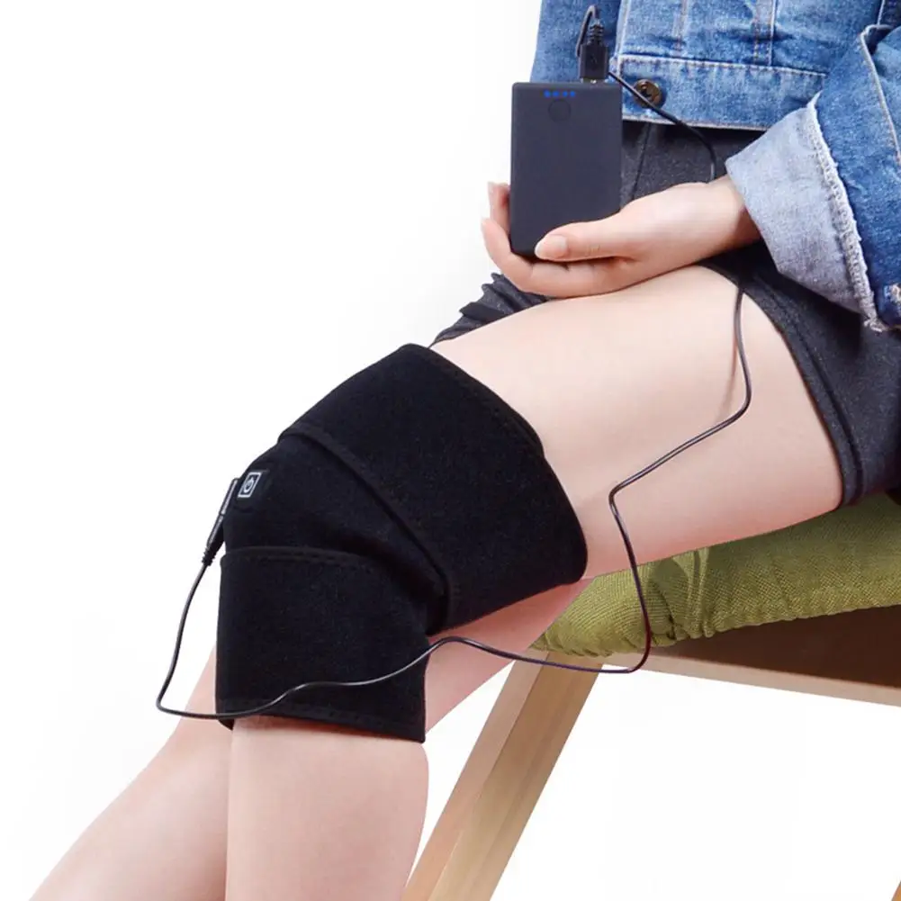 Thermal Therapy Arthritis Pain Relief Winter Warm Usb Heated Knee Pad 3 Heating Settings Knee Heating Massager
Thermal Therapy Arthritis Pain Relief Winter Warm Usb Heated Knee Pad 3 Heating Settings Knee Heating Massager