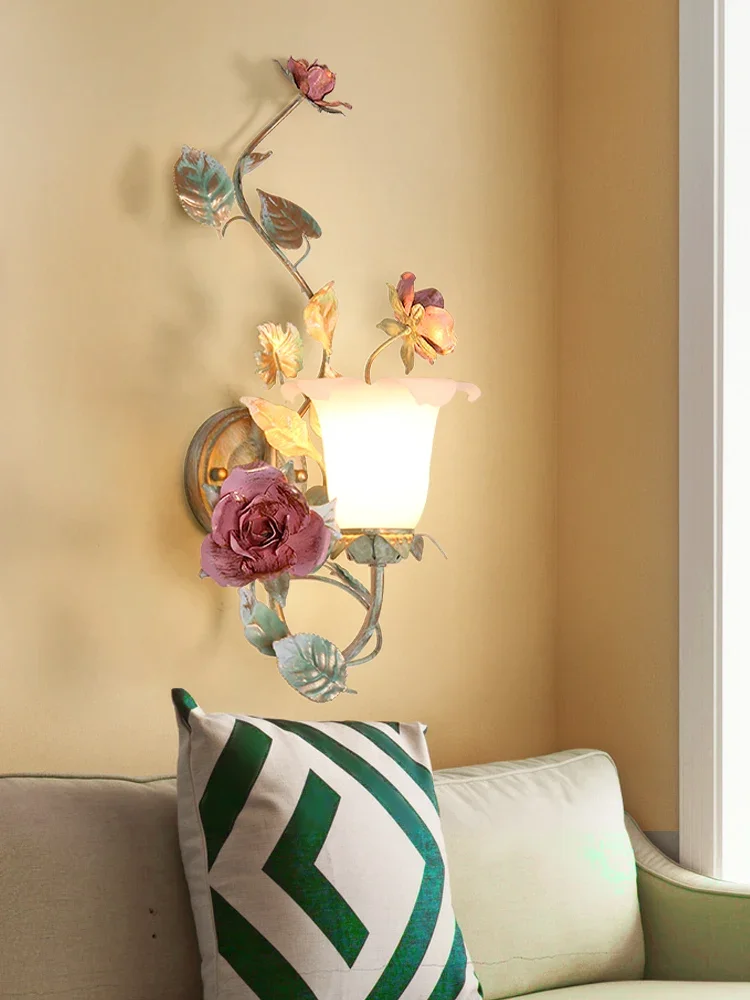 Korean-Style Pastoral Mirror Front Lamp European-Style Flower Lamp Bedside Wall Lamp Bathroom Mirror Front Lamp
Korean-Style Pastoral Mirror Front Lamp European-Style Flower Lamp Bedside Wall Lamp Bathroom Mirror Front Lamp