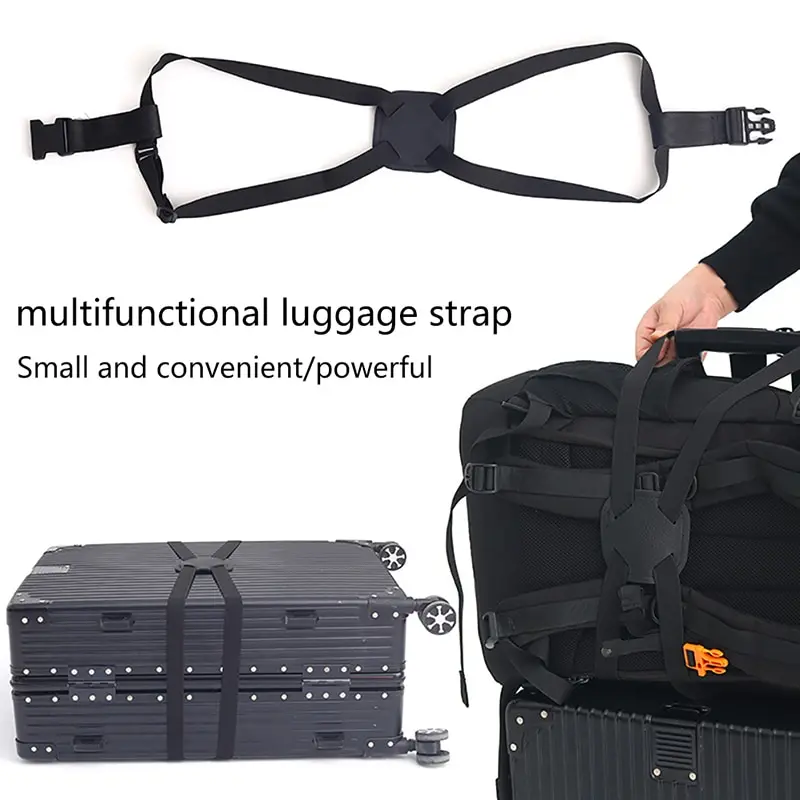 

Эластичный Телескопический ремень для багажа, регулируемый дорожный мешок, фиксированные ремни, эластичный шнур, перекрестная упаковочная лента, перекрестный ремень для чемодана