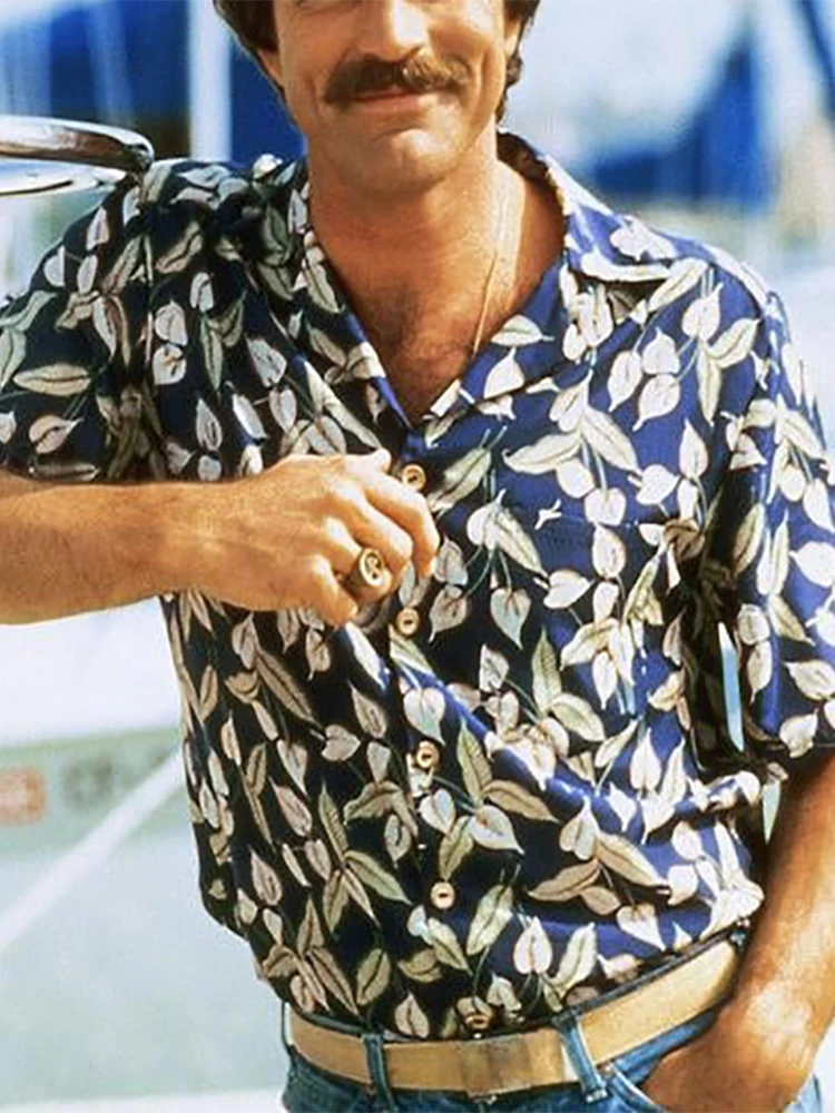 Рубашка мужская с отложным воротником, Свободная Повседневная блуза на пуговицах, винтажный кардиган с коротким рукавом и принтом листьев, ...
Рубашка мужская с отложным воротником, Свободная Повседневная блуза на пуговицах, винтажный кардиган с коротким рукавом и принтом листьев, ...