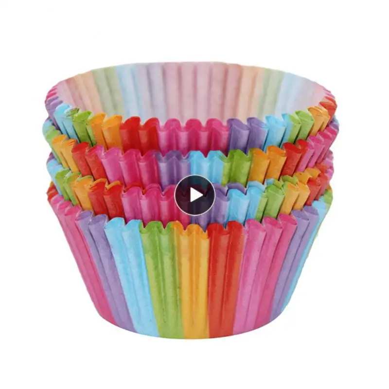 100 Colorful Cake Paper Cup Wrapper Paper Cake Case Baking Cups Liner Muffin Paper Cup Party Tray Cake Decorating Paper Cup Mold
100 Colorful Cake Paper Cup Wrapper Paper Cake Case Baking Cups Liner Muffin Paper Cup Party Tray Cake Decorating Paper Cup Mold