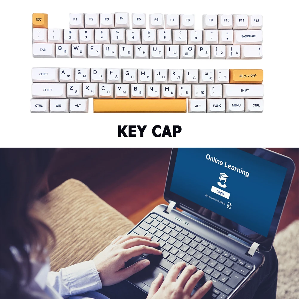 Колпачок для русской клавиши PBT для MX Switch XDA, высокопрофильный персонализированный колпачок для английского и японского ключей, колпачок и в...
Колпачок для русской клавиши PBT для MX Switch XDA, высокопрофильный персонализированный колпачок для английского и японского ключей, колпачок и в...