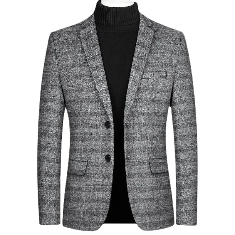 Fashion Mens Coats and Jackets Male Two Piece Blazers Top Check Pattern Suit Men Jacket Spring Smart Casual Coat Plus Size S-4XL
Fashion Mens Coats and Jackets Male Two Piece Blazers Top Check Pattern Suit Men Jacket Spring Smart Casual Coat Plus Size S-4XL