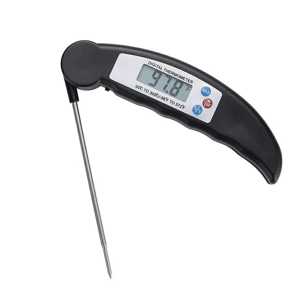 Folding Waterproof Food Electronic Thermometer Digital Kitchen Thermometer Portable Electronic Thermometer
Folding Waterproof Food Electronic Thermometer Digital Kitchen Thermometer Portable Electronic Thermometer
